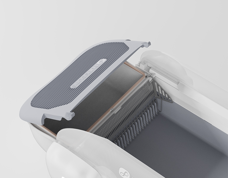 大貓全敞式智能貓砂盆